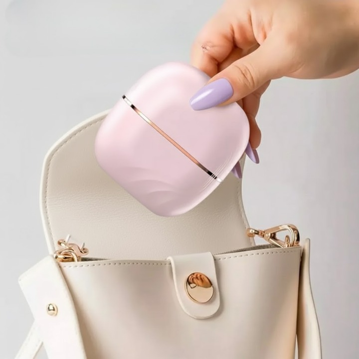 Mini Haarglätter mit kabellosem Ladegerät™